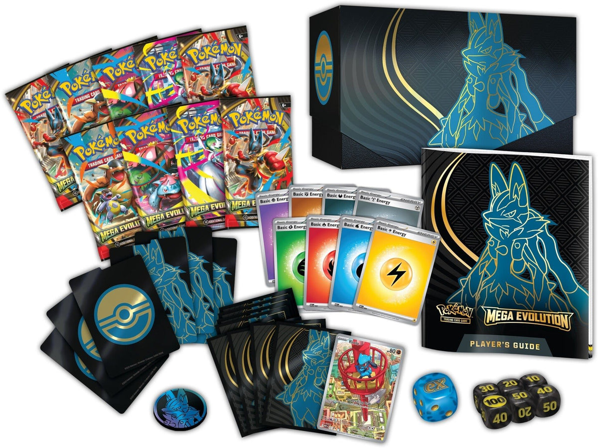 Mega Evolution Elite Trainer Box Lucario