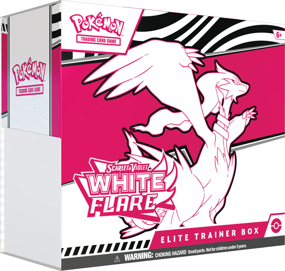 Pokémon Scarlet & Violet – White Flare Elite Trainer Box