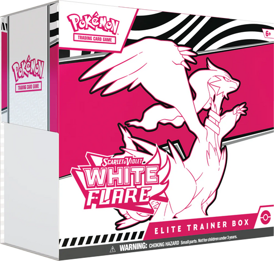 Pokémon Scarlet & Violet – White Flare Elite Trainer Box