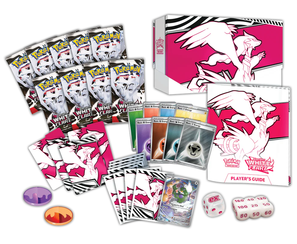 Pokémon Scarlet & Violet – White Flare Elite Trainer Box