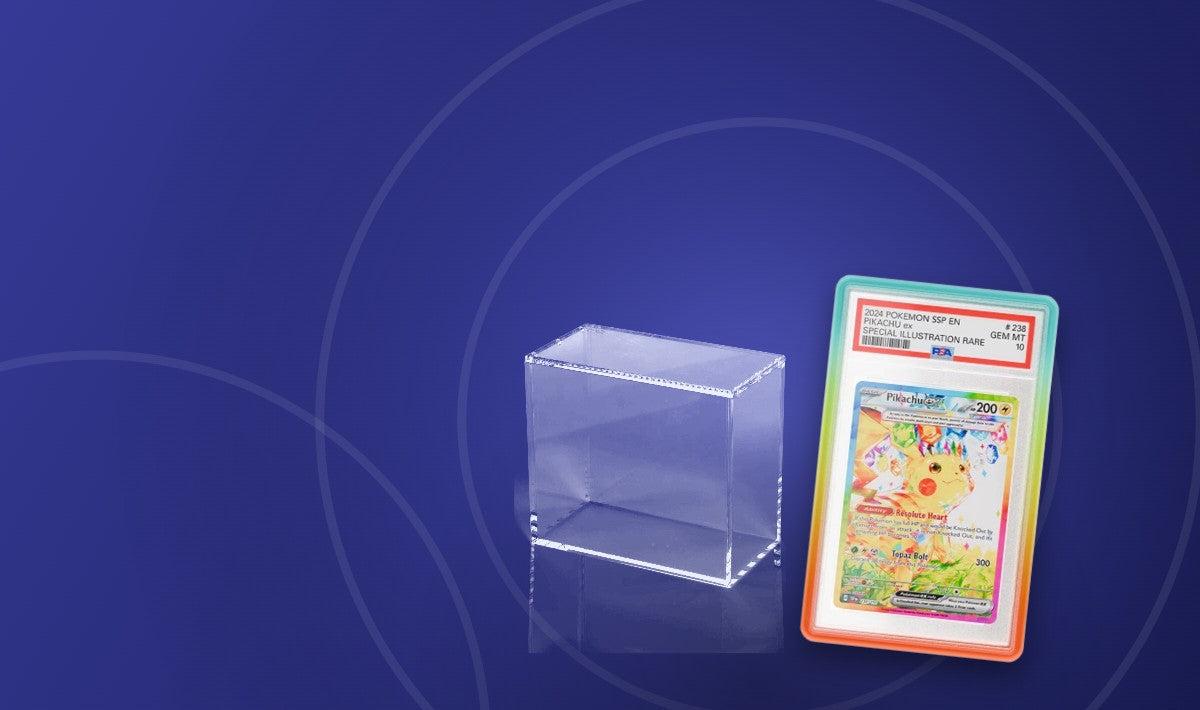 Accessoires: acryl cases en Graded Guards