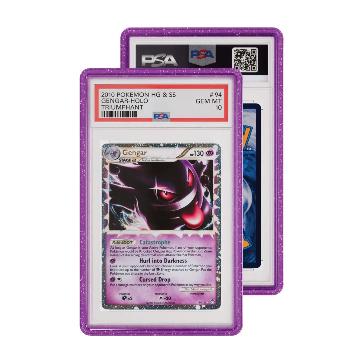 GradedGuard Purple Glitter PSA case limited edition