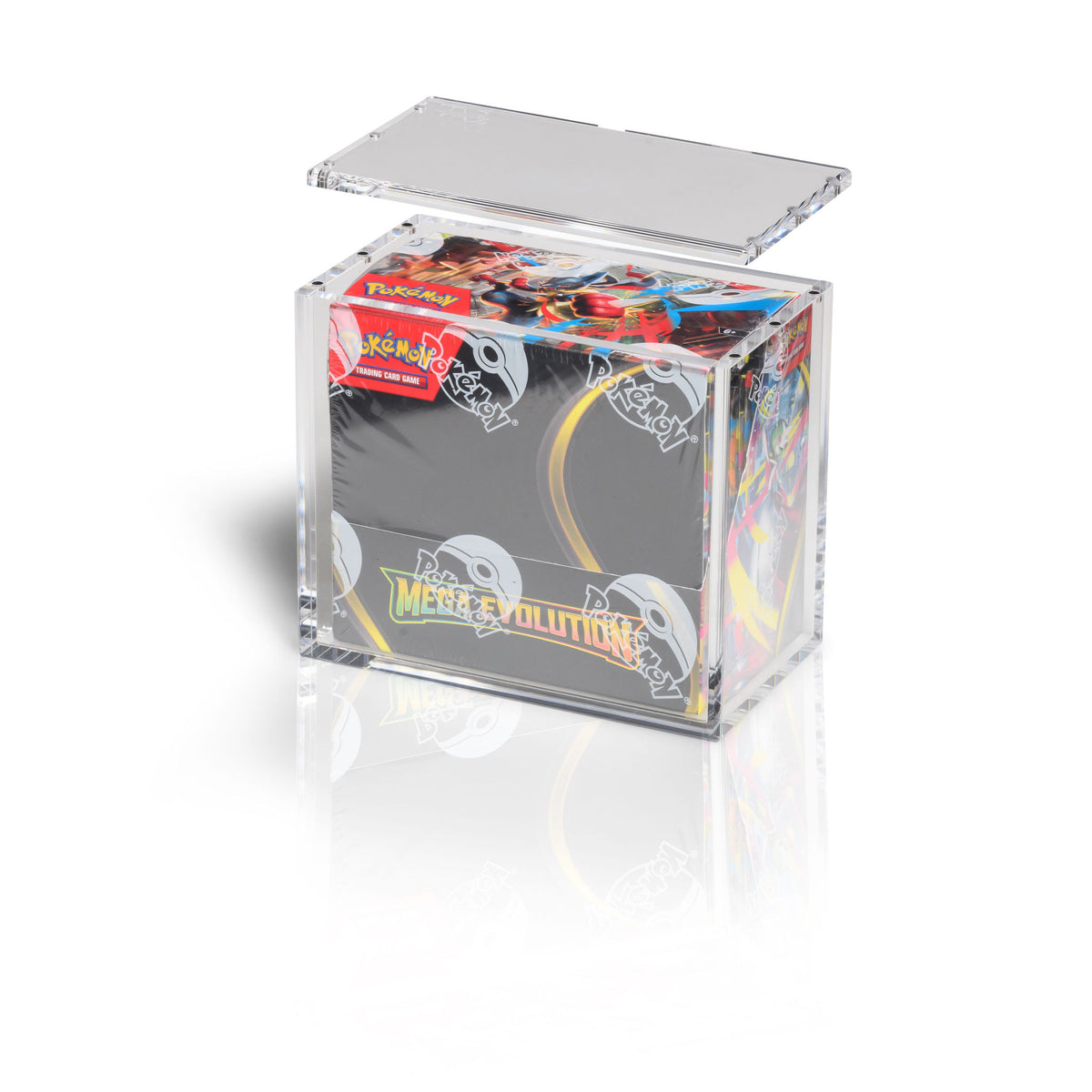 The Acrylic Box acryl case voor Engelse Pokémon booster box